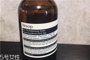 伊索綠茶平衡液怎么樣 aesop綠茶平衡水使用感受