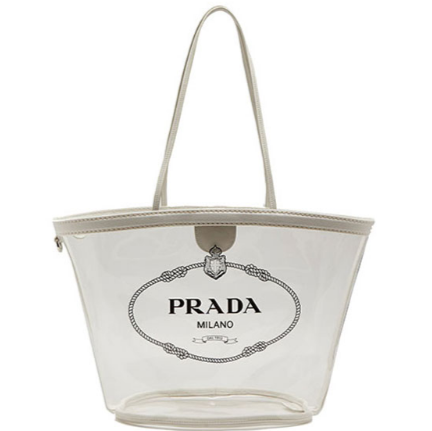 prada pvc塑料透明包多少錢(qián)？prada透明塑料包價(jià)格