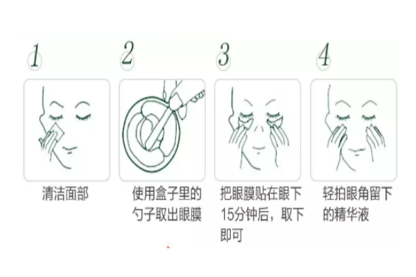 香蒲麗眼膜的用法 香蒲麗眼膜使用方法