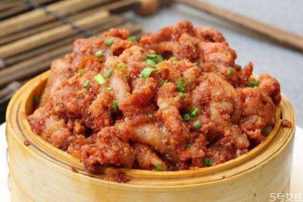 粉蒸肉有什么營(yíng)養(yǎng)價(jià)值呢 粉蒸肉搭配什么更健康呢