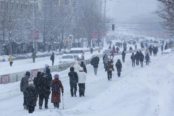 降雪是怎么形成的 降雪46小時通遼積雪深度破紀錄